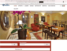 Tablet Screenshot of hotelartdecorome.com